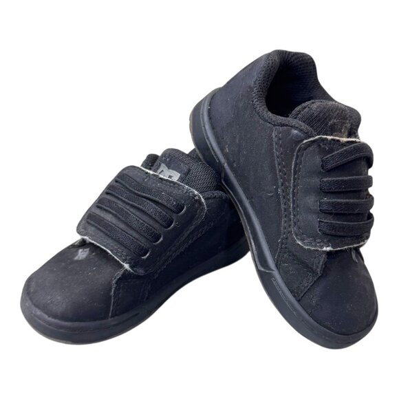 Dc Toddlers Court Grfk V2 Toddler Sneakers Black Low Top Skate Shoes Size 7 SEE - Picture 2 of 14